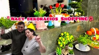 Tavasz váró dekorációs HAUL🌷Napi vlog🌺🌸🌼