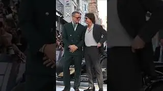 Tom Cruise and Brad Pitt have an 'Interview With the Vampire' reunion at the #F1 London premiere 😍