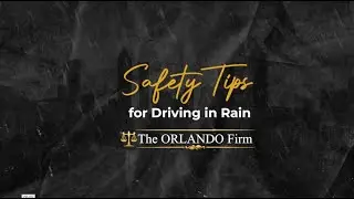 Safety Tips for Driving in the Rain