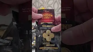 ЗОЛОТОЙ БИЛЕТ найден в наборе монет Ultra Breaks! Гарантированная золотая монета! #золото