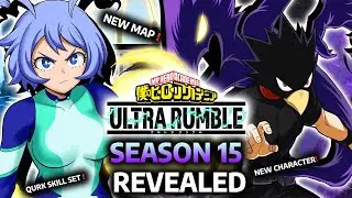 My Hero Ultra Rumble Season 15 REVEALED - Tokoyami, Nejire Quirk Skill Set, New Map, New Costumes