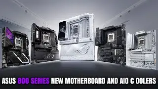 ASUS ROG Strix X870E, X870E-A, B850-F Series Neo Motherboards & ROG Strix LC IV CPU Coolers Launched