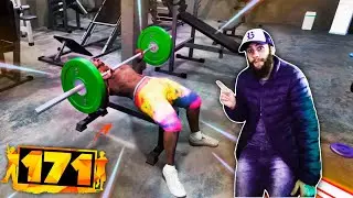 EU TREINEI NA ACADEMIA MAROMBA no GTA BRASILEIRO! | 171