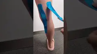 kinesiology tape for back knee bend support and  pain relief #kinesiologytape#physiotherapy