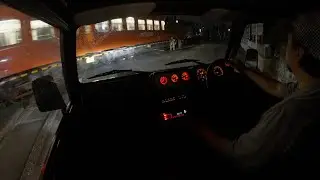 ASMR ジムニーJA11で夜のドライブ