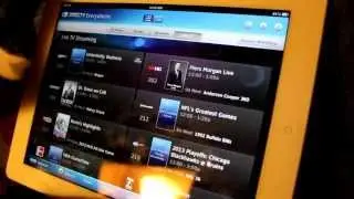 Демонстрация приложения DirecTV для iPad