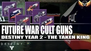 Destiny The Taken King | Top Future War Cult Weapons