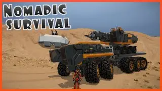 Over Complicated Vehicle Transporter  - Nomadic Survival #18