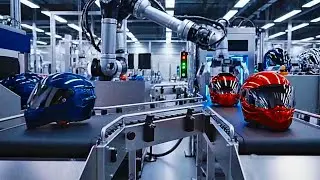 How Safety Helmets Are Made ⛑️ | Inside a High-Tech Factory