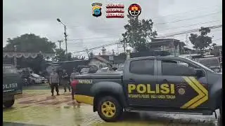 Kapolres HST lepas Keberangkatan Anggota Polres HST Yang melaksanakan BKO Ke Polres Balangan 