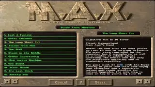 M.A.X Stand Alone Mission 3 - The Long Short Cut