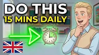 Speak English Faster in Just 15 Minutes a Day ⏱️  Daily Routine  English Podcast