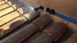 Softwash Application to Render & Roof Tiles - Hacienda del Alamo Golf Resort, Murcia, Spain