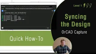 How to Sync the Schematic and PCB in OrCAD