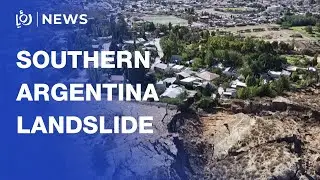 Landslide in southern Argentina causes destruction, forces evacuations