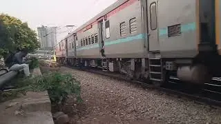 [3in1] WAP-7 LOCO + CHAMUNDI EXPRESS + GOL GUMBAZ HAMPI EXPRESS 🚂🚆 SUPERFAST TRAINS 