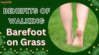 Benefits of Walking barefoot on grass!