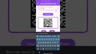 Multi Format Barcode & QR Code Scanning and Generation App