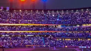 Pitching change light show by packed Citi Field crowd | NLDS Game 4