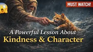 The Old Man and the Drowning Cat | A Powerful Lesson About Kindness & Character