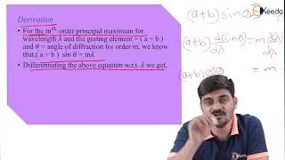 Dispersive Power of Grating