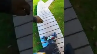 MOUNTAINBOARDING AT BIKE PARK #mbs #mountainboard #esk8
