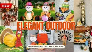200+ Outdoor Thanksgiving Decor Ideas 2025 | Easy, Elegant & Budget-Friendly Yard Makeovers