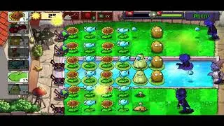 Plants vs Zombies | Adventure | Pool | Level 1 - 5