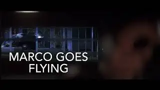 Die Hard - Marco Flies Off Powell’s Hood!