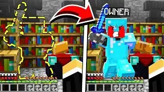 we found a rich secret Minecraft Base.. mid raid the OWNER came ONLINE!