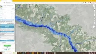 FastFlood rapid flood modelling using a custom dataset