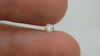 P-2852-10 Round Cut 0.15 Carat K SI2 Loose Diamond