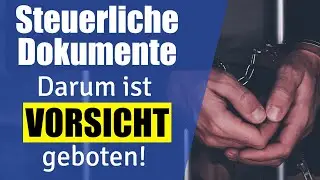 VORSICHT beim Sichern von Steuerdaten 2020 [TUTORIAL] Steuerberater erkl&auml;rt
