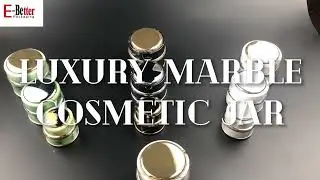 Small marble 50 g Plastic Cosmetic Jar empty Face Cream Containers in stock