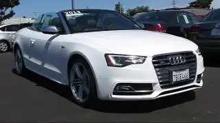 2013 Audi S5 Convertible 3.0t Prestige San Jose  San Francisco  Palo Alto  Pleasanton  Oakland