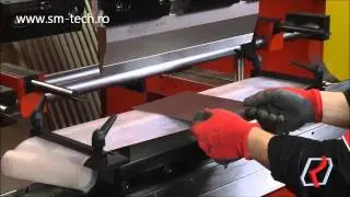 Eliminarea urmelor la &icirc;ndoire pe abkant - Mark Free Bending - utiizare scule abkant făra urme