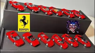 My 1/64 Ferrari Collection Brand: Tomica TLV, PGM, Kyosho Diecast cars collection