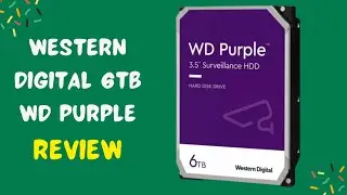 Western Digital 6TB WD Purple Surveillance Internal Hard Drive HDD Review