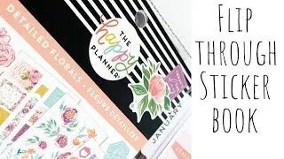 Detailed Florals Classic Value Sticker Pack | The Happy Planner&reg;