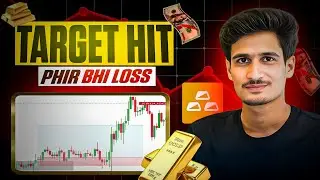 Target Hit&hellip; Phir Bhi LOSS 😭 | Gold Trading Vlog 