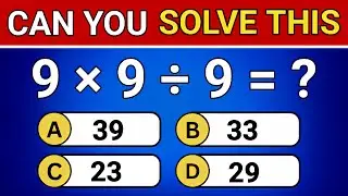 Can You Pass 10/15? Ultimate math Quiz Challenge! From easy to impossible math quizzes 