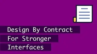 Design by Contract for stronger interfaces