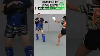 Kickboxing Sparring Drills - Controlling the Fight with Bryan Popejoy & Jackie Buntan