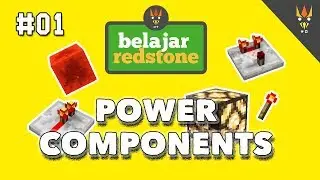 Belajar Redstone #1 : POWER COMPONENTS