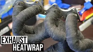 How to heat wrap your exhaust header!