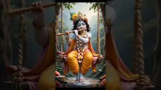 Hare Krishna 🙏🏻🌺🪈. #ytshorts #krishna #god #bhagwan #trending #godstatus #status #shorts
