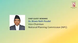 Dr. Biswo Nath Poudel | Prabhu Bank presents 6th NewBiz BSchools Ratings, Ranking & Awards 2022