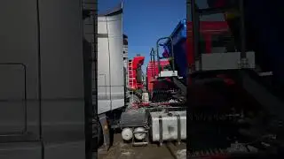 Отгрузка тягача FAW JH6 ORYX + Тонар 9595 #тонар #truck #гидрофикация #faw #работа #hyva