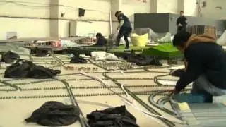 scale building model making factory introduction video