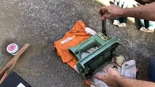 RESCUE SERIES #12:  Waking Up a Frozen Machine:  Slight But Real Progress on Unlocking a Singer 185J